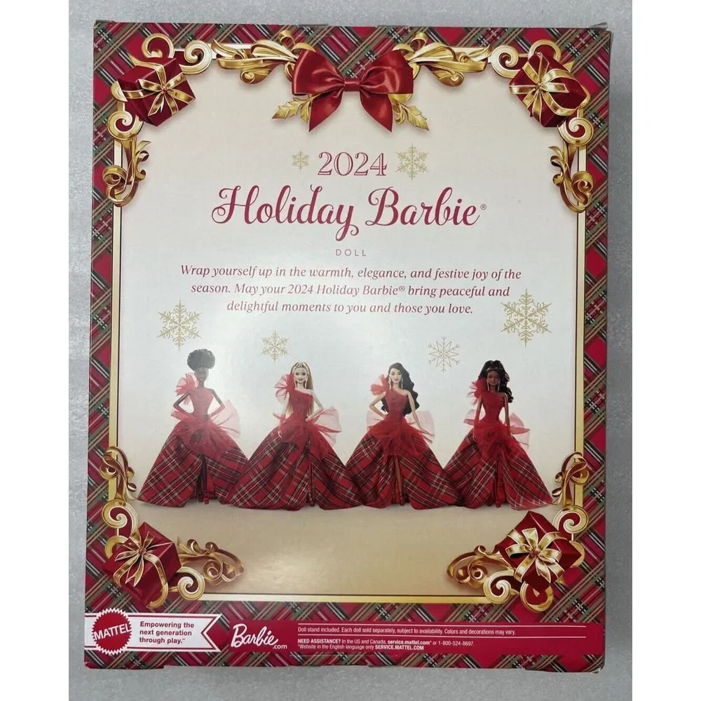 Barbie Signature 2024 Holiday Barbie Doll African American NEW IN BOX! Collector